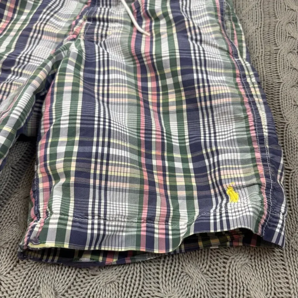 Ralph Lauren Plaid Swim Trunks - Multicolor ~ 8/10